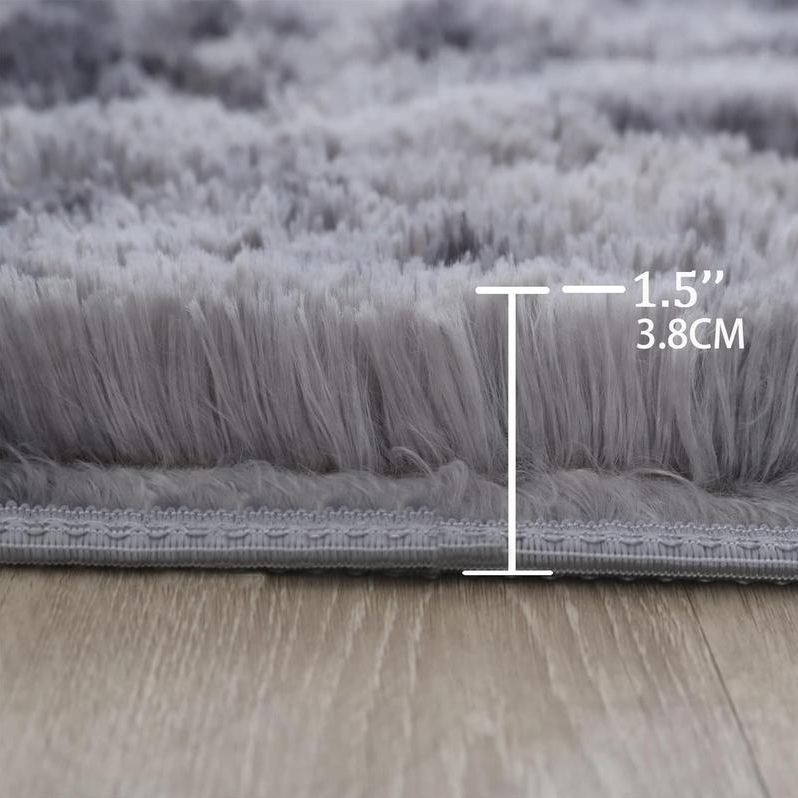Plush Floor Mat  Decorative Area Rug